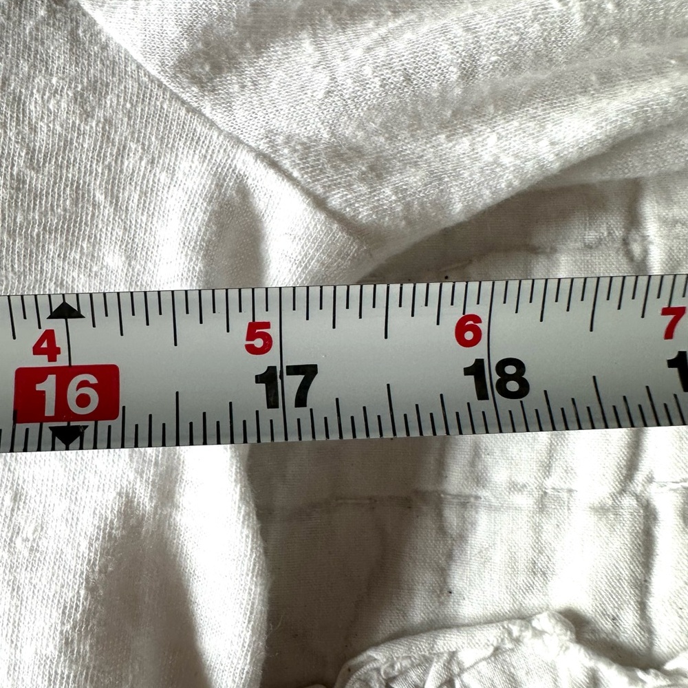 🎉Abercrombie and Fitch White Peplum Shirt S - Picture 6 of 9